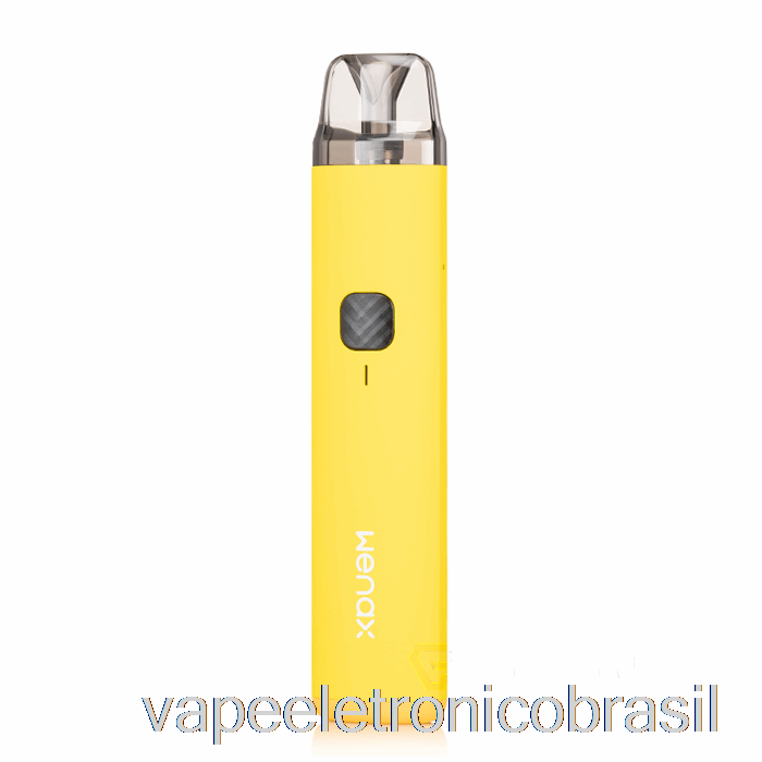 Vape Recarregável Geek Vape Wenax H1 Pod System Amarelo Limão